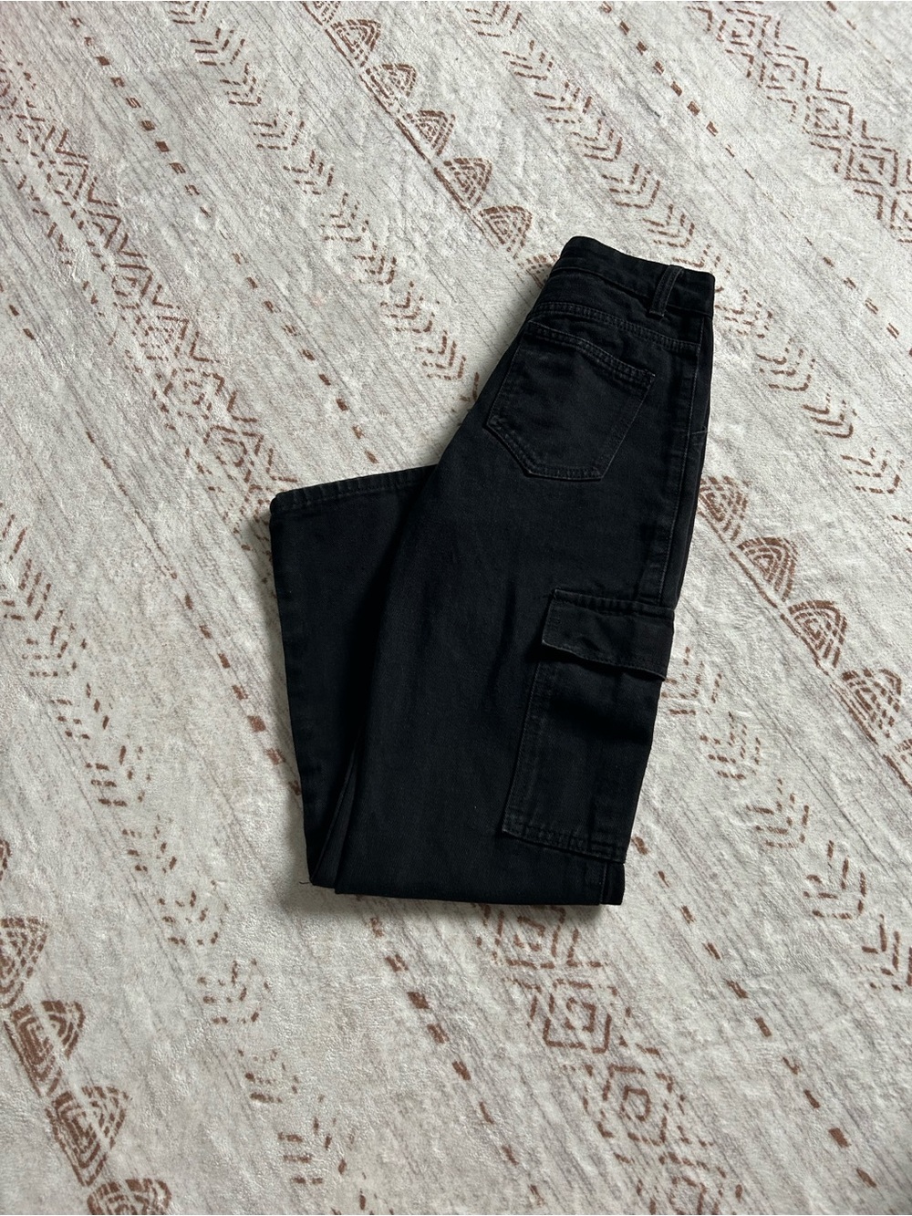 SHEIN Black Women's Cargo Pants XXS Petite